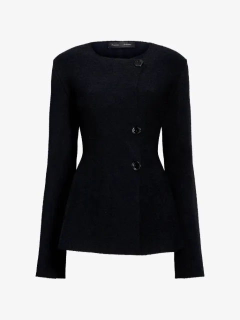 Proenza Schouler Sukki jacket in draped viscose