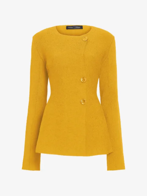 Proenza Schouler Sukki jacket in draped viscose