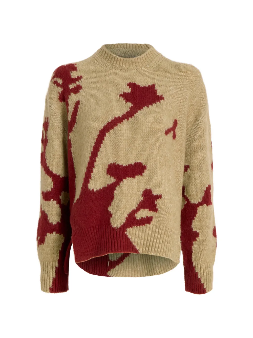 Proenza Schouler White Label Cathy Sweater In Wool-knit In Neutral