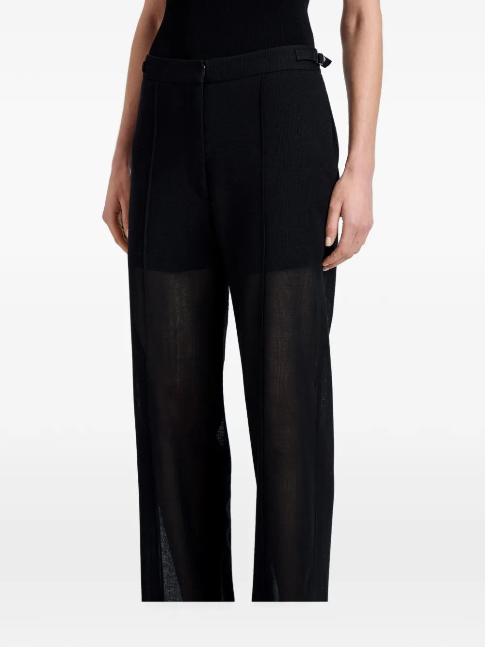 Proenza Schouler Eran wollen broek Zwart