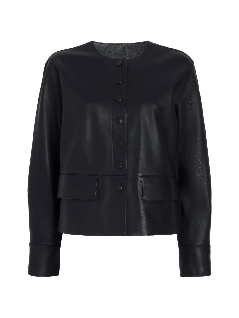 Proenza Schouler White Label Robin Jacke aus Leder - Schwarz