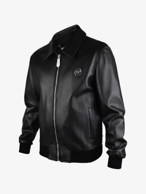 Philipp Plein レザージャケット