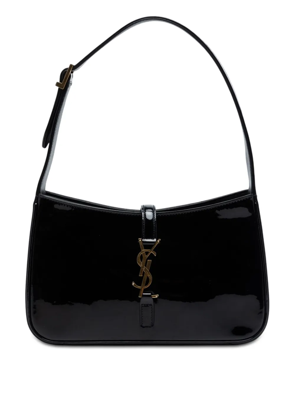 Saint Laurent Pre-Owned 2021 Patent Le 5 a 7 shoulder bag - Nero