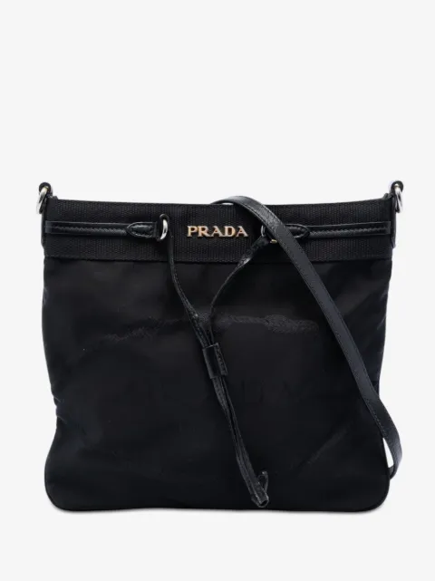 Prada Pre-Owned sac à bandoulière Tessuto Canapa (2000-2026)