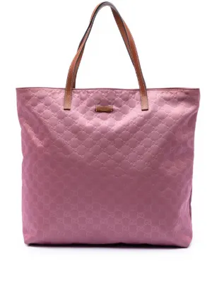 Gucci Pre-Owned 2000-2015 Small GG Imprime Joy Tote Bag | Pink