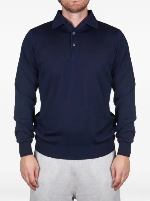 Filippo De Laurentiis long-sleeved polo shirt