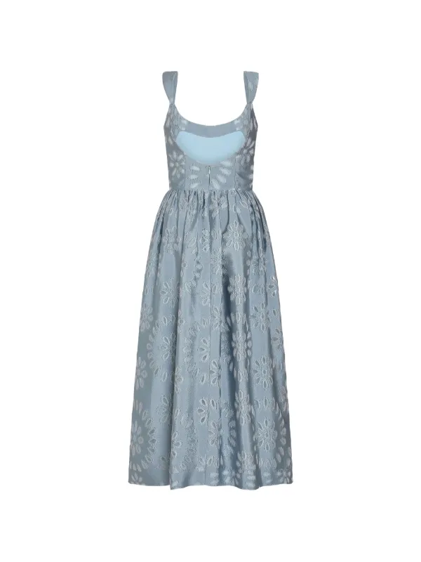 markarian blue dress Markarian Exclusive: Our iconic Tatiana gown, now in wedgwood blue floral  taffeta for Spring Summer 2026. #Markarian
