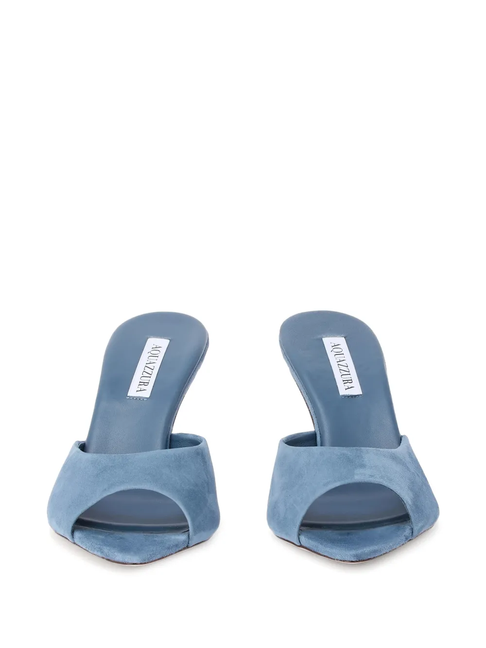 Aquazzura Bisous mules 65 Blauw