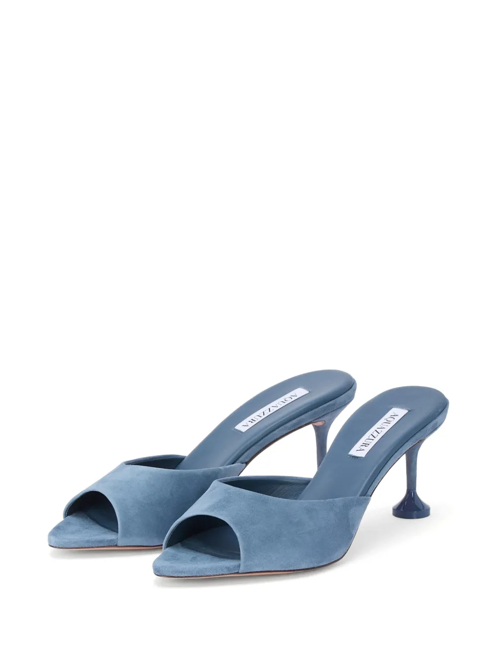 Aquazzura Bisous mules 65 Blauw