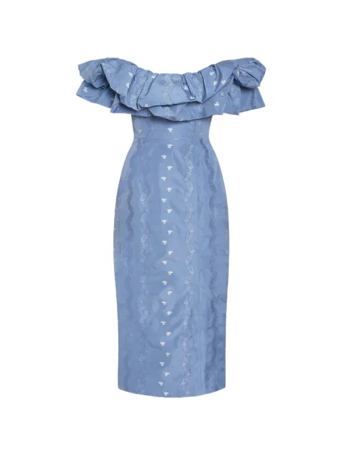 Markarian robe mi-longue Pollyanna à épaules dénudées