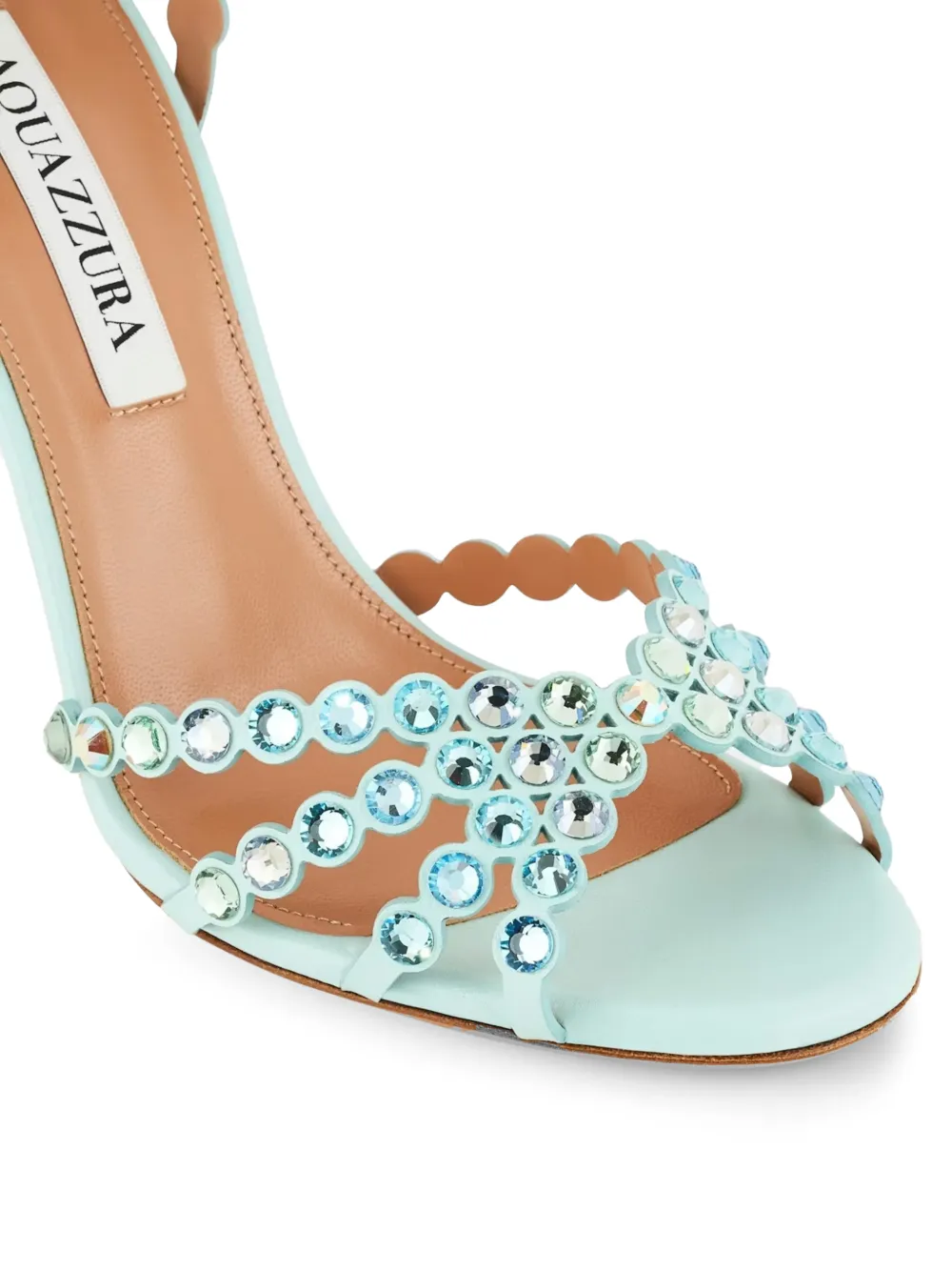 Aquazzura Tequila sandal 105 Blauw