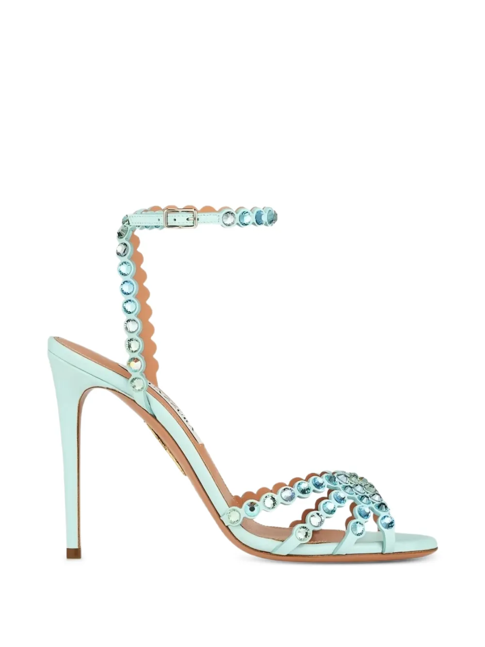Aquazzura Tequila sandal 105 Blauw