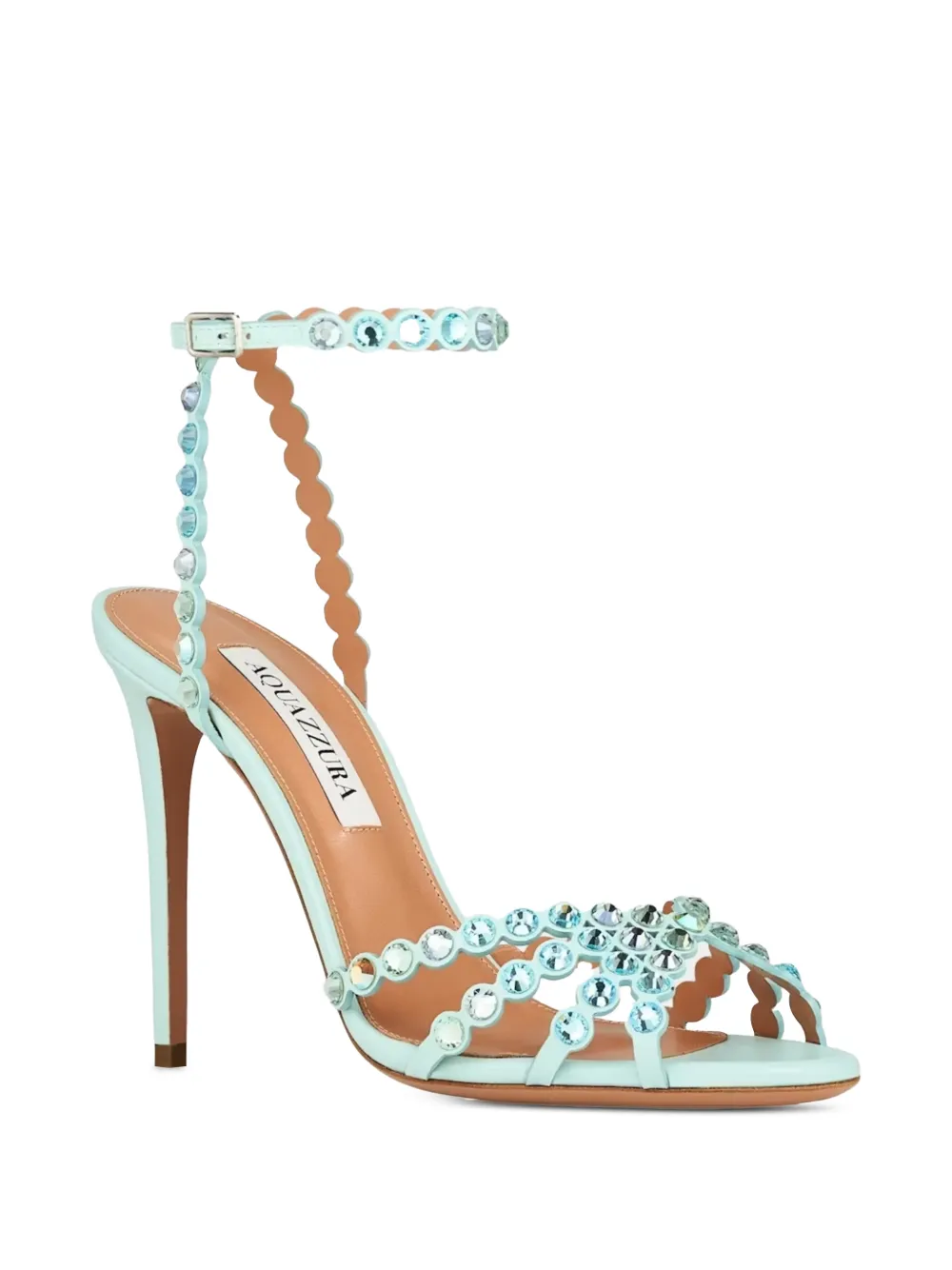 Aquazzura Tequila sandal 105 Blauw