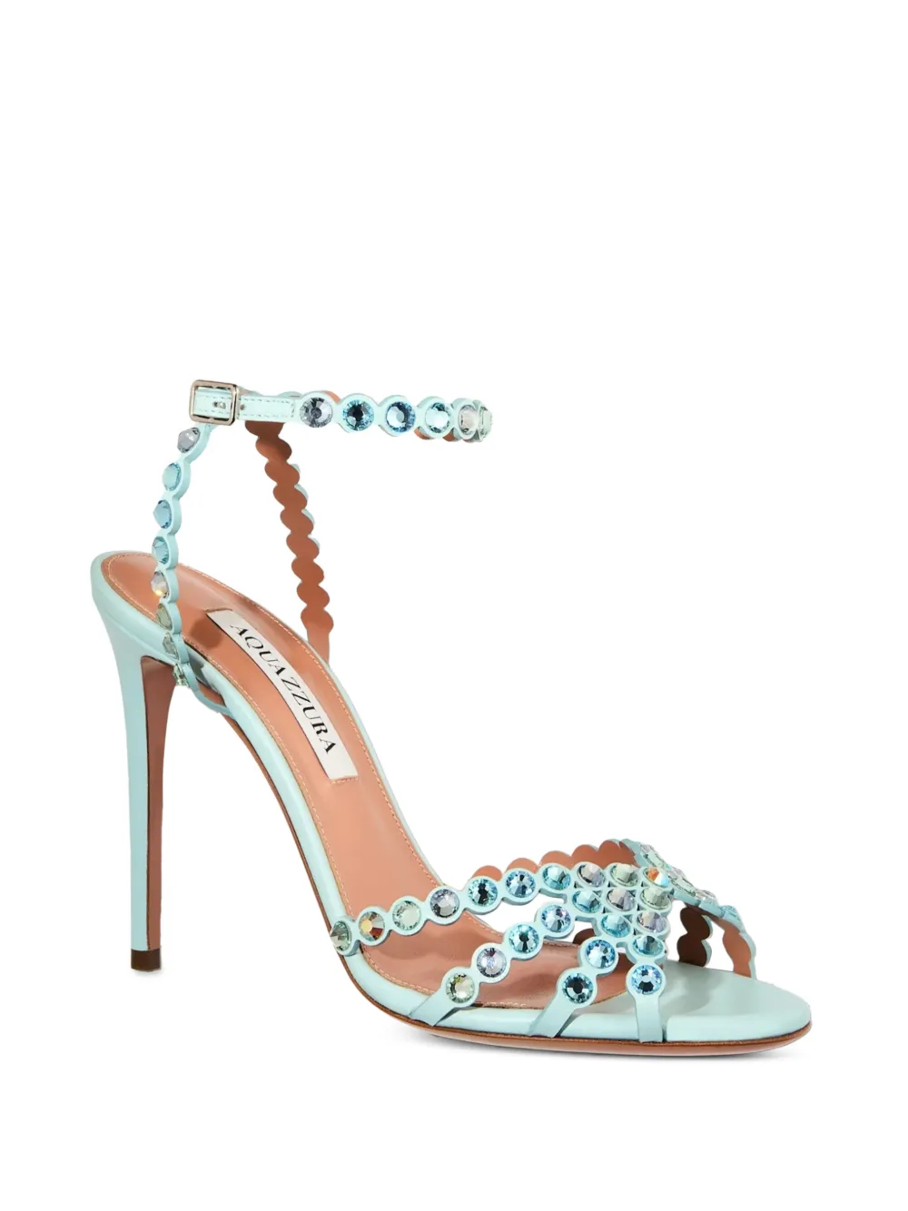 Aquazzura Tequila sandal 105 Blauw