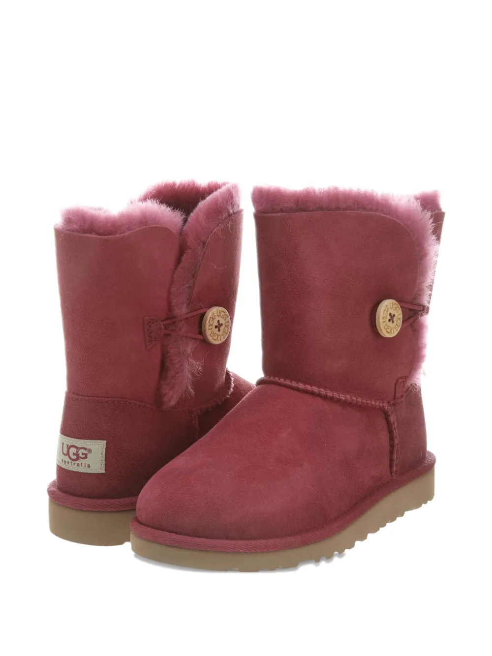 UGG Kids Bailey Button boots Rood