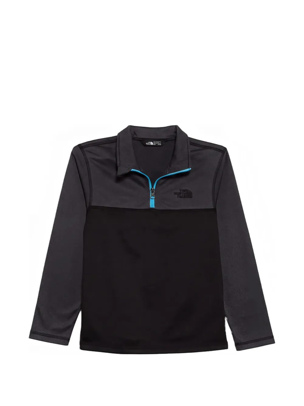 The North Face Kids Tech Glacier quarter-zip sweatshirt - Nero