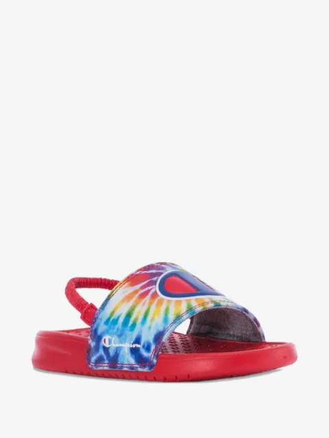 Champion sandales à effet tie dye
