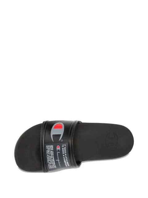 Champion Squish logo-print slides