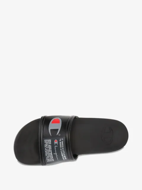 Champion Squish logo-print slides