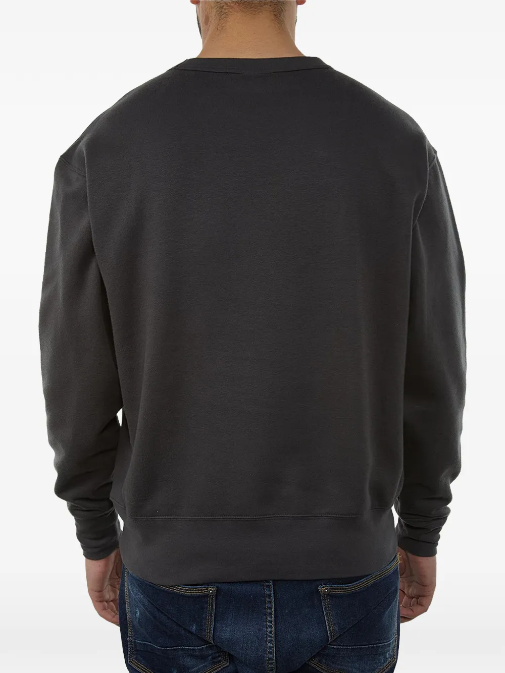 Champion Heritage fleece sweater met ronde hals Grijs