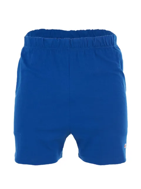 Champion logo-patch track shorts