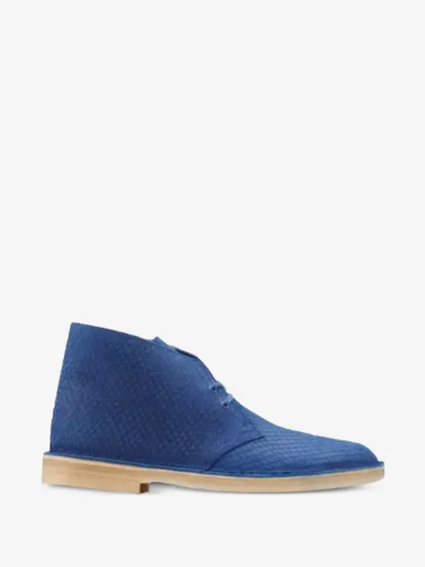 Clarks Originals snake-effect leather desert boots