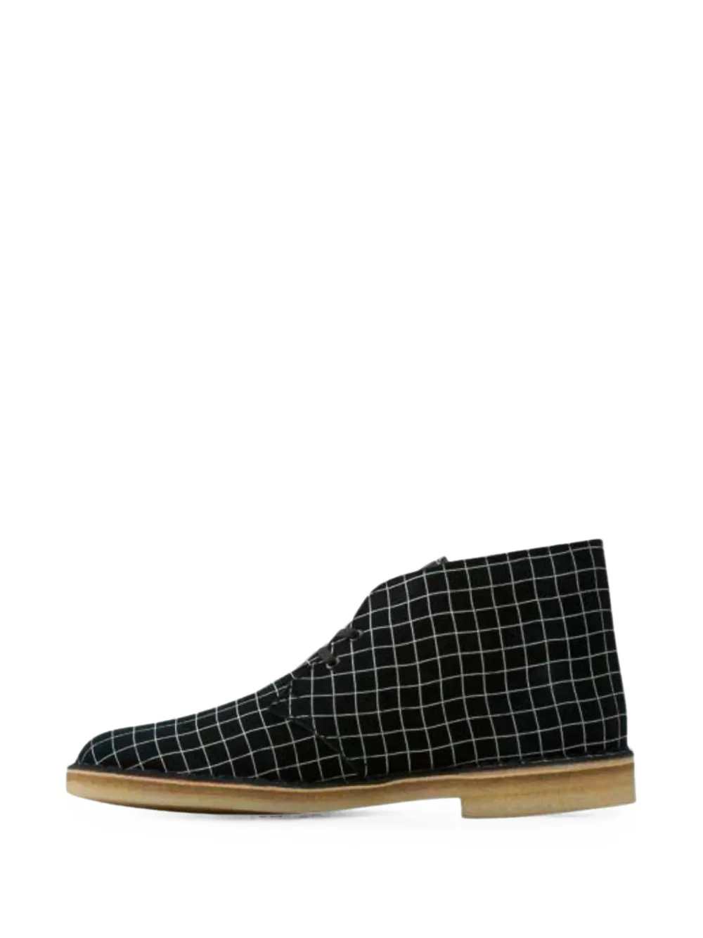 Clarks Originals grid-pattern desert boots Zwart