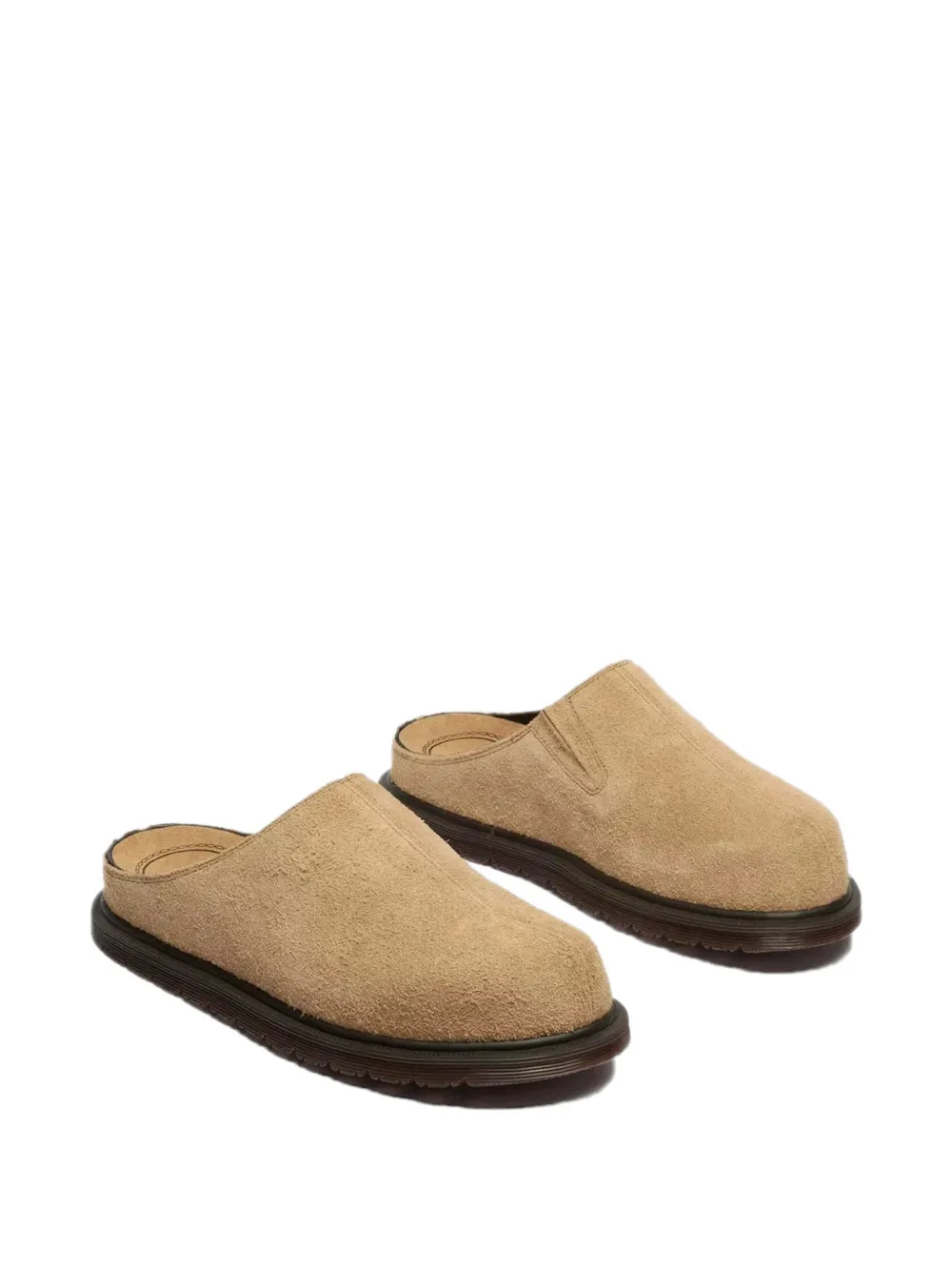 Dr. Martens San suède muiltjes Beige