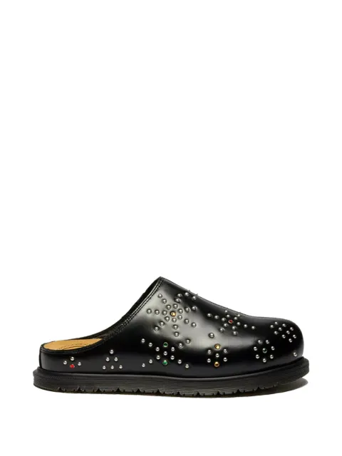 Dr. Martens San stud-embellished mule sandals