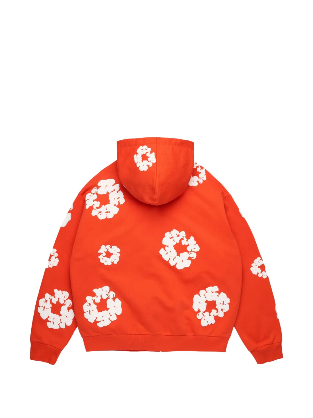 Denim Tears Wreath katoenen hoodie Oranje