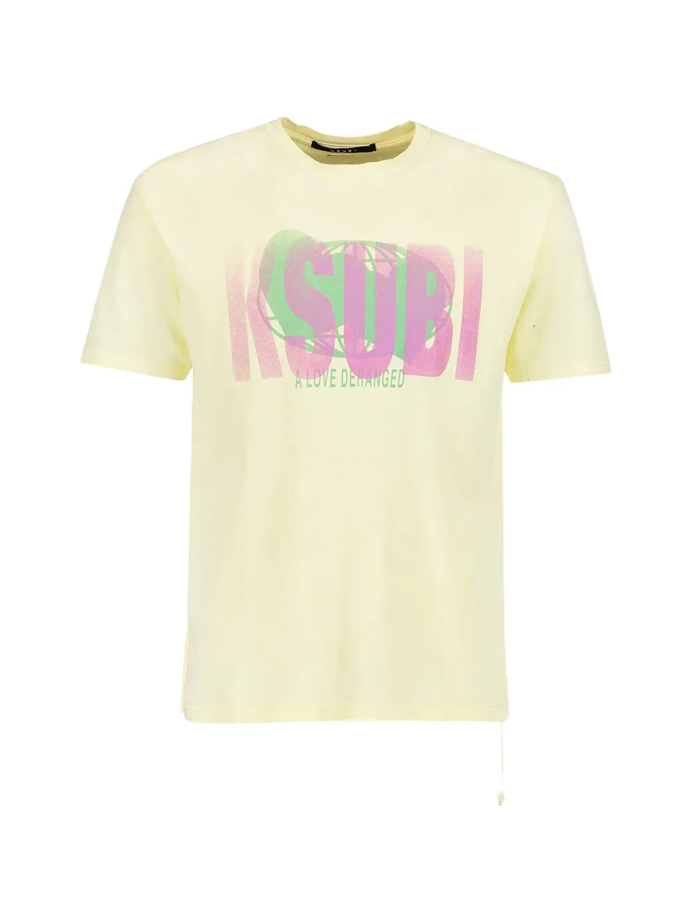 Ksubi Deranged Kash T-shirt met grafische print Geel