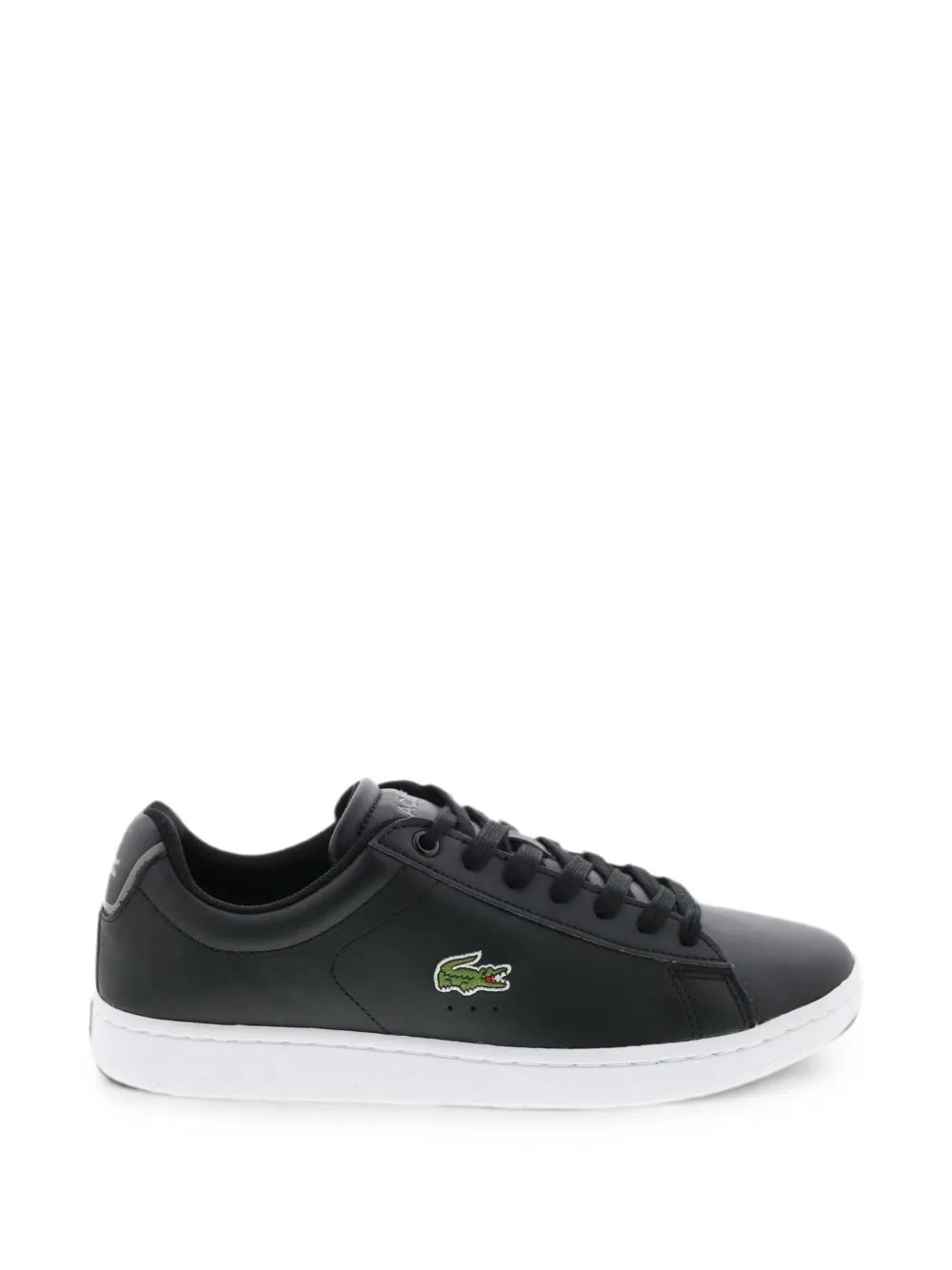 Lacoste Carnaby lace-up leather sneakers - Schwarz