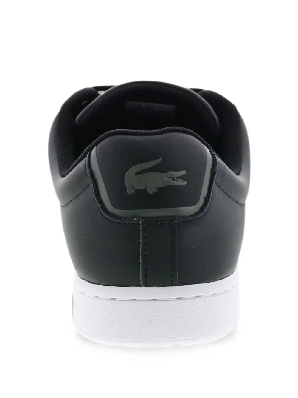 Lacoste Carnaby leren sneakers Zwart
