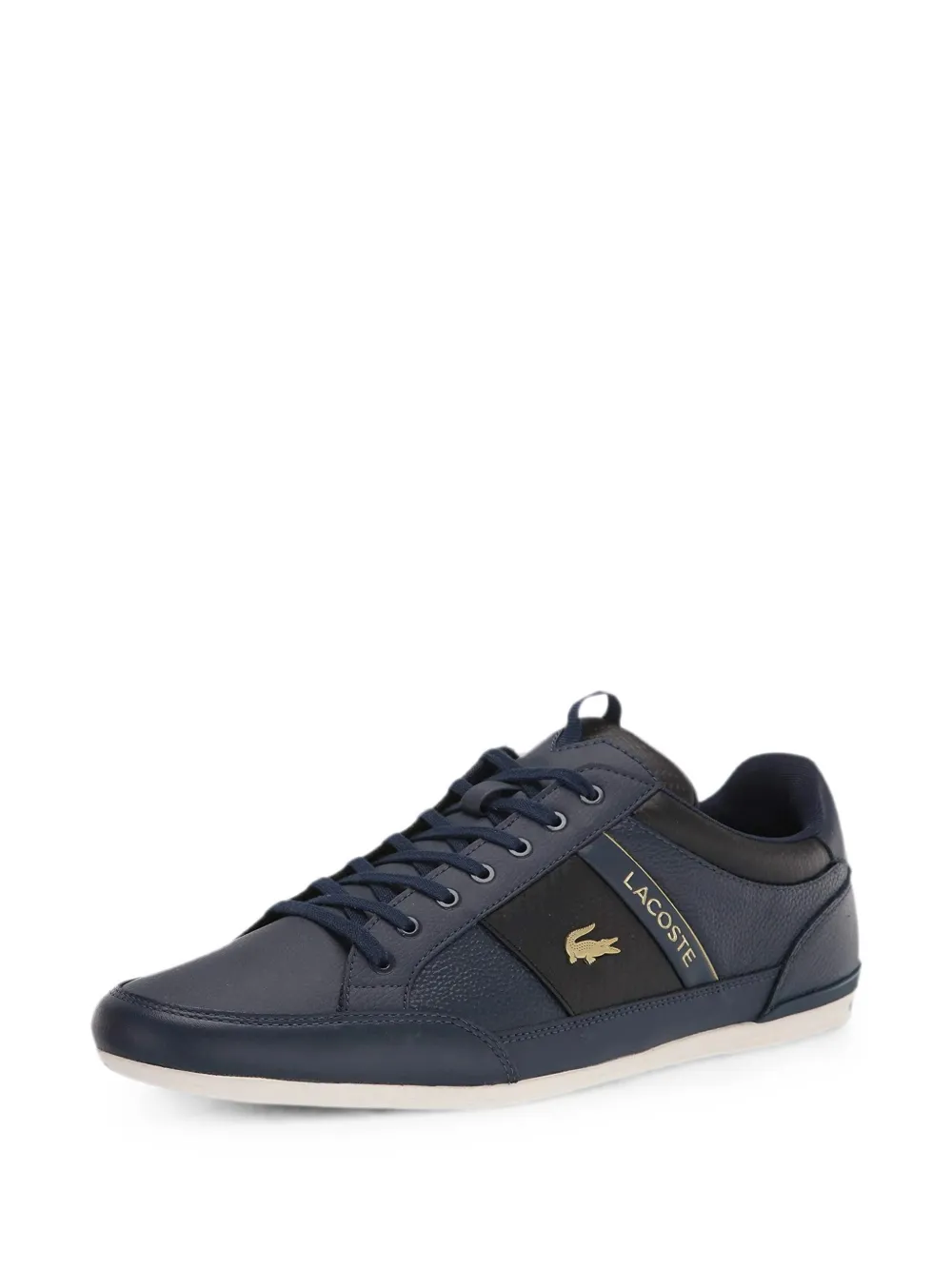 Lacoste Chaymon lace-up leather sneakers - Blu