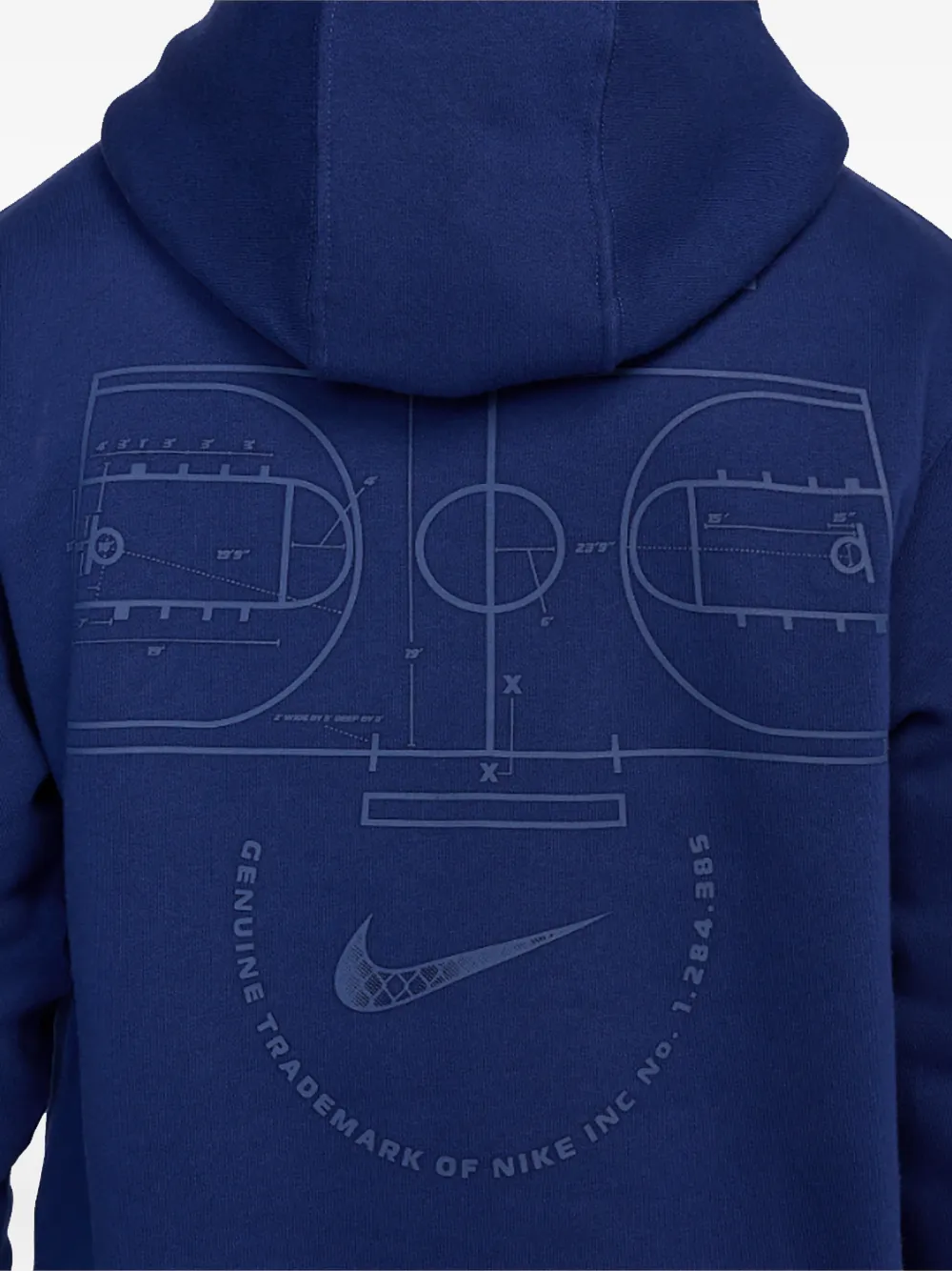 Nike Club hoodie met logoprint Blauw