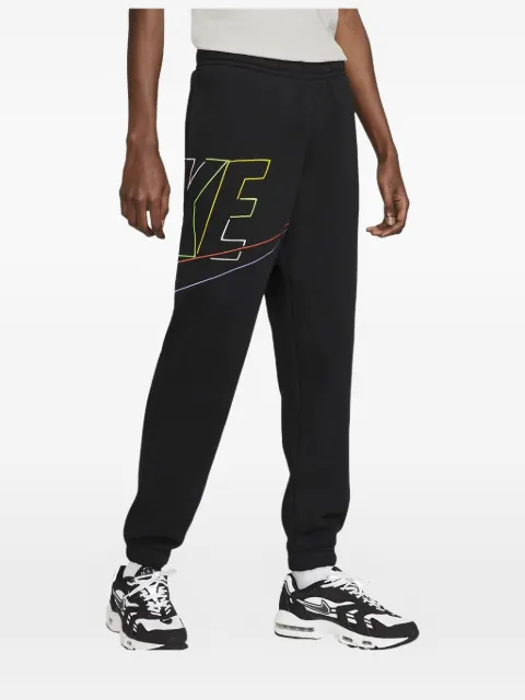 Nike Club Fleece+ logo-print track pants