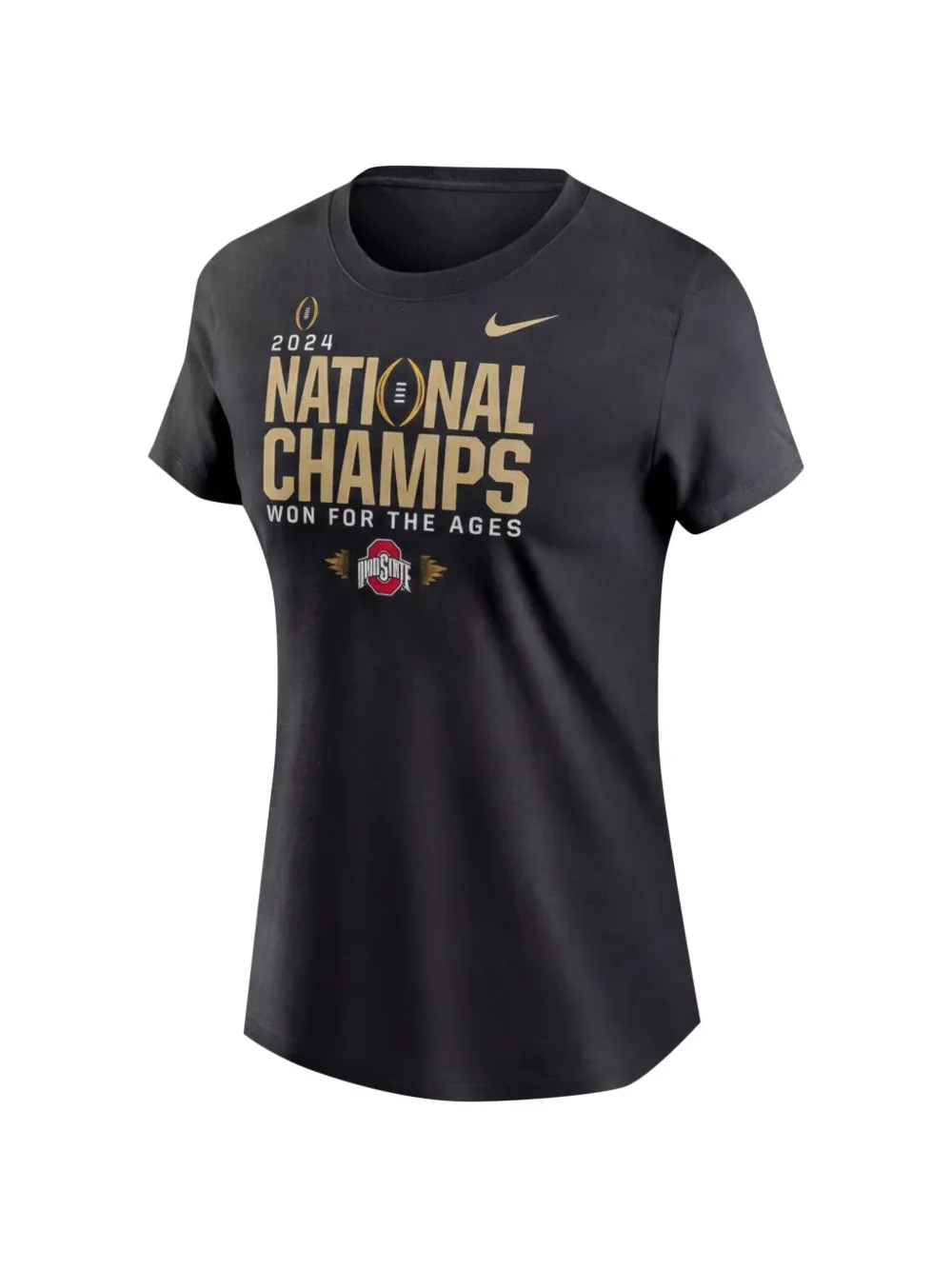 Nike Kids T-shirt con logo - Nero