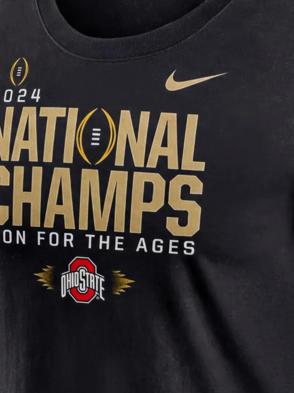 Nike Kids T-shirt met logoprint Zwart
