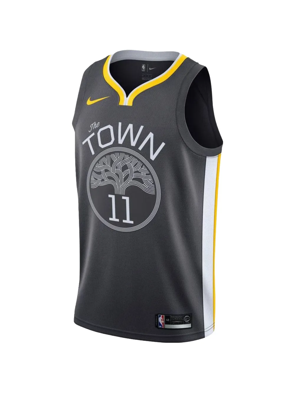 Nike Kids T-shirt Statement Edition Golden State Warriors Klay Thompson - Nero