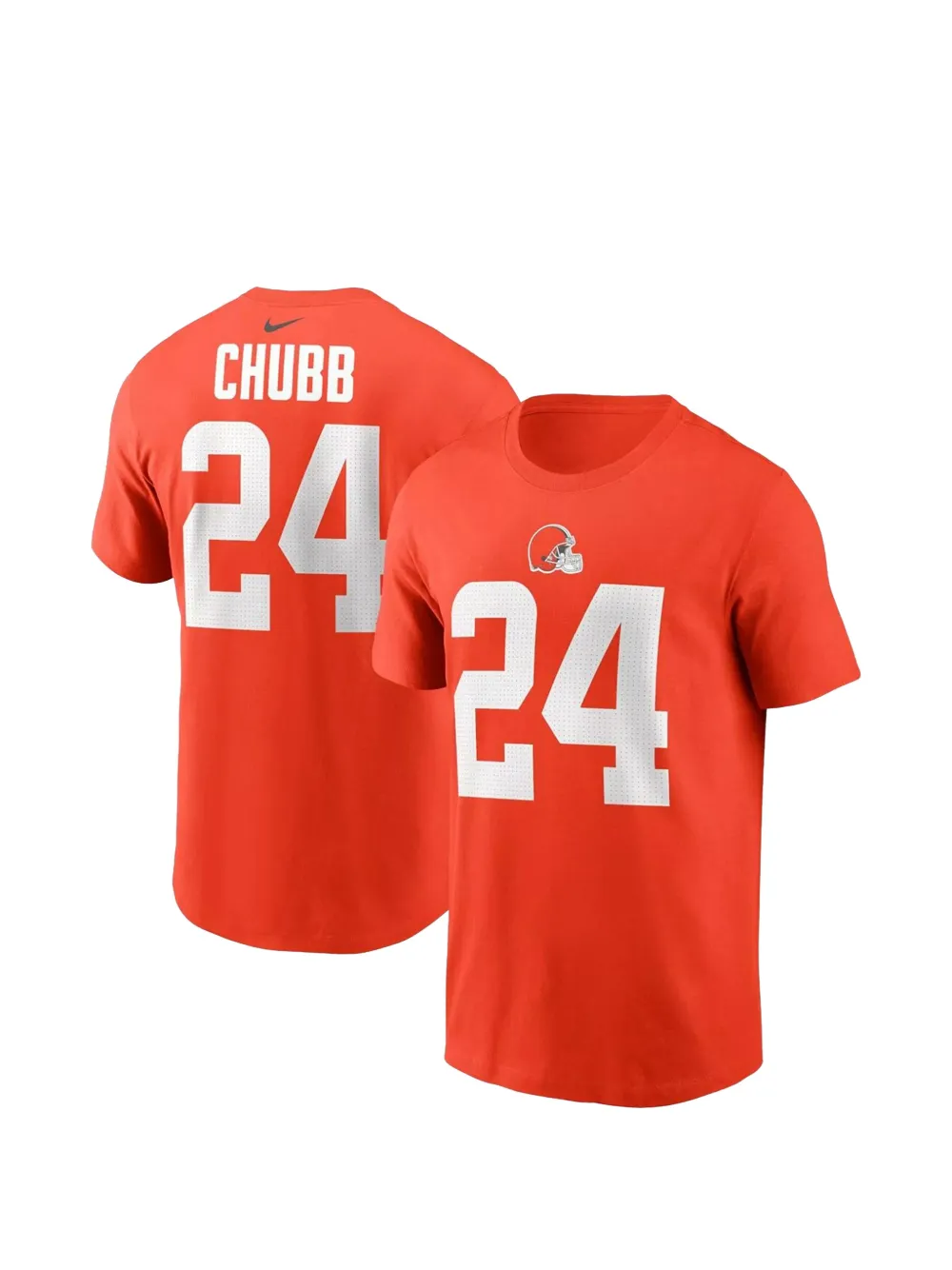 Nike Cleveland Brown T-shirt Oranje