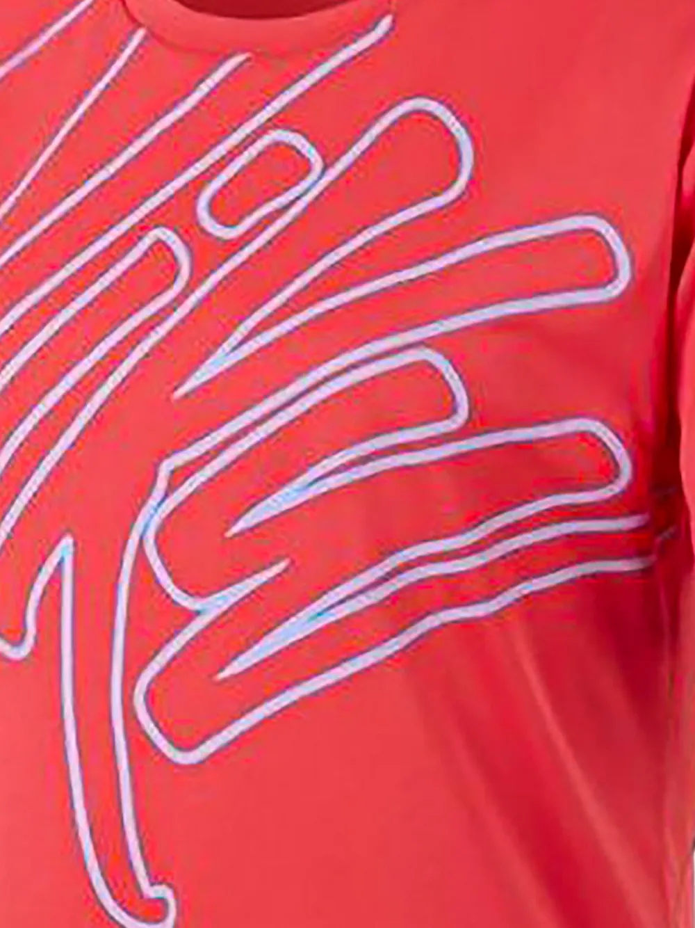 Nike Kids T-shirt met grafische print Rood