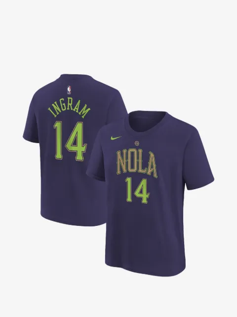 Nike Kids NBA Pelicans Ingram 24/25 City Edition T-shirt