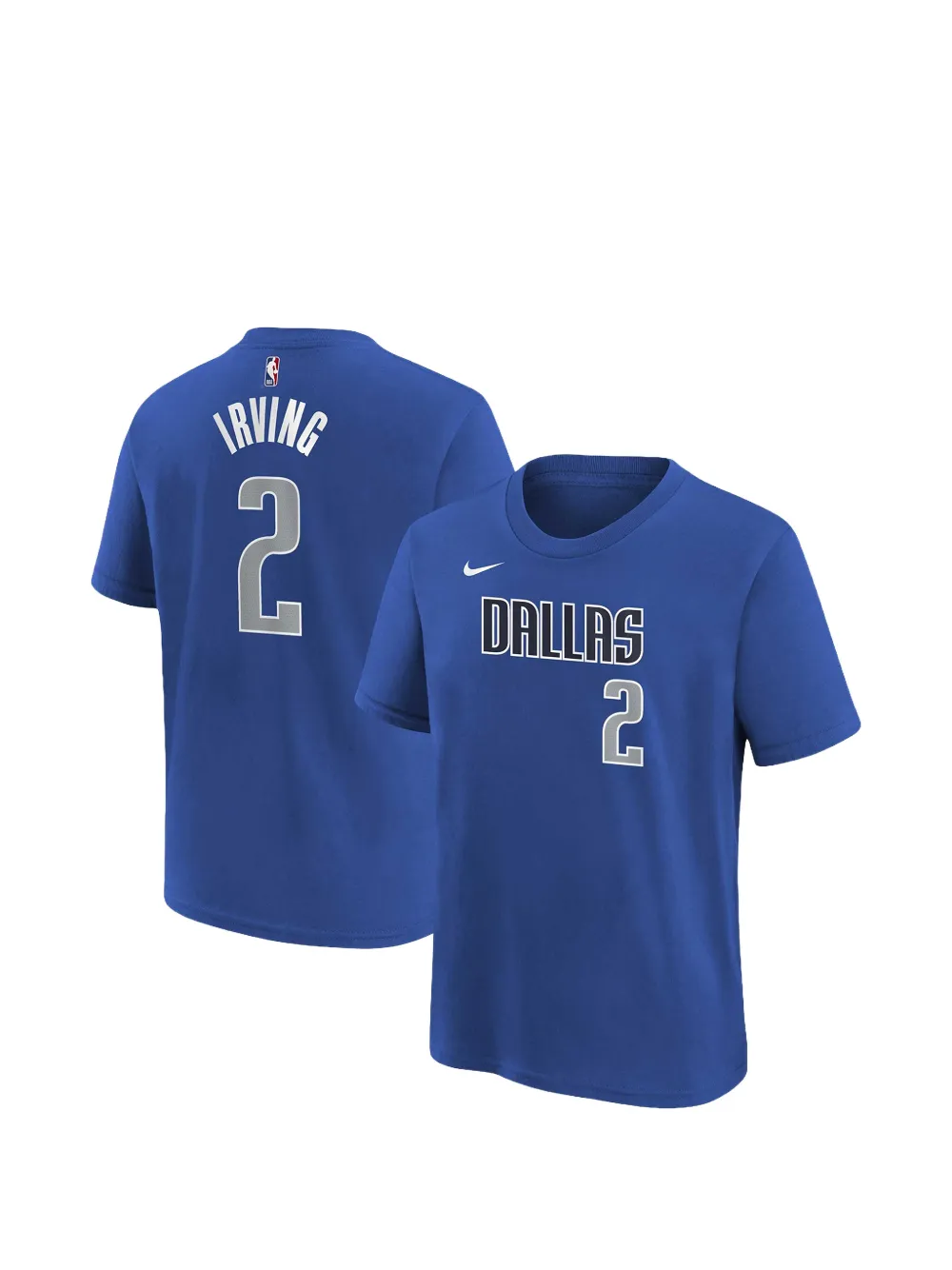 Nike Kids NBA Mavericks Irving T-shirt Blauw