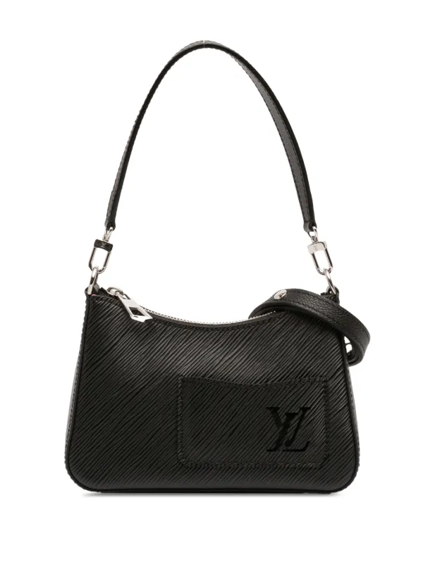 Louis Vuitton Pre-owned 2021-2026 Epi Marellini Satchel in Black