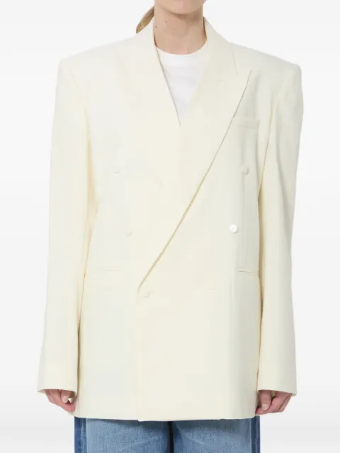 The Frankie Shop double-breasted Monterey blazer