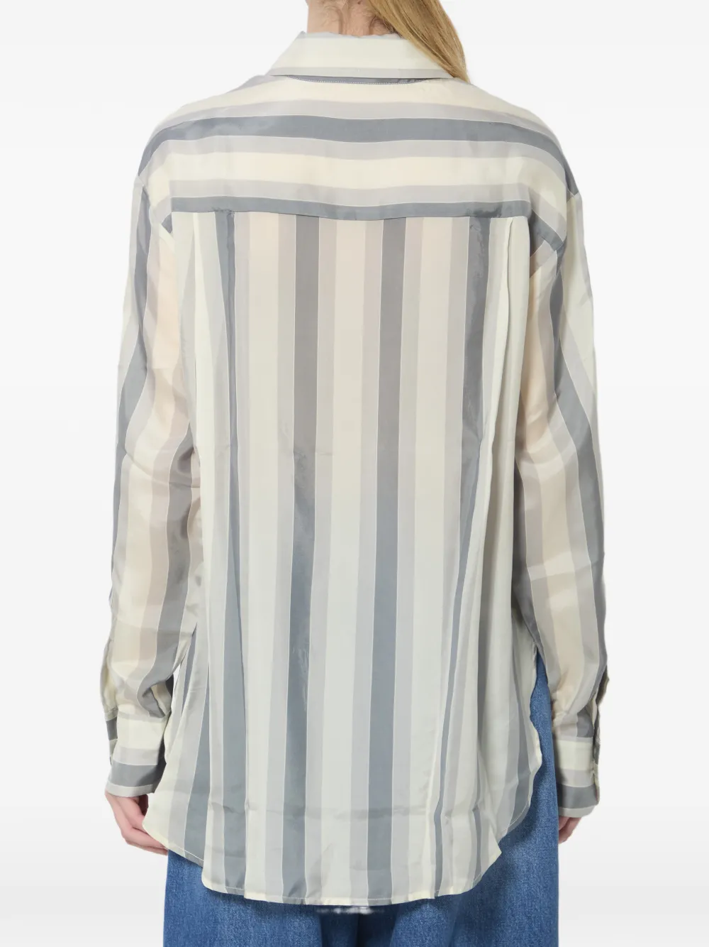 The Frankie Shop Peri blouse Wit