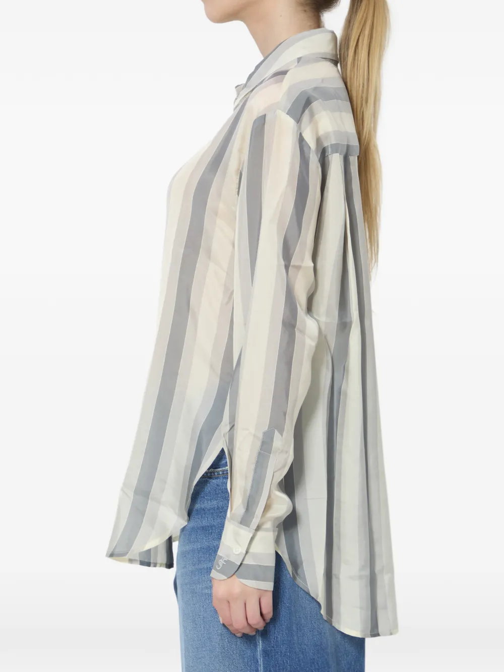 The Frankie Shop Peri blouse Wit