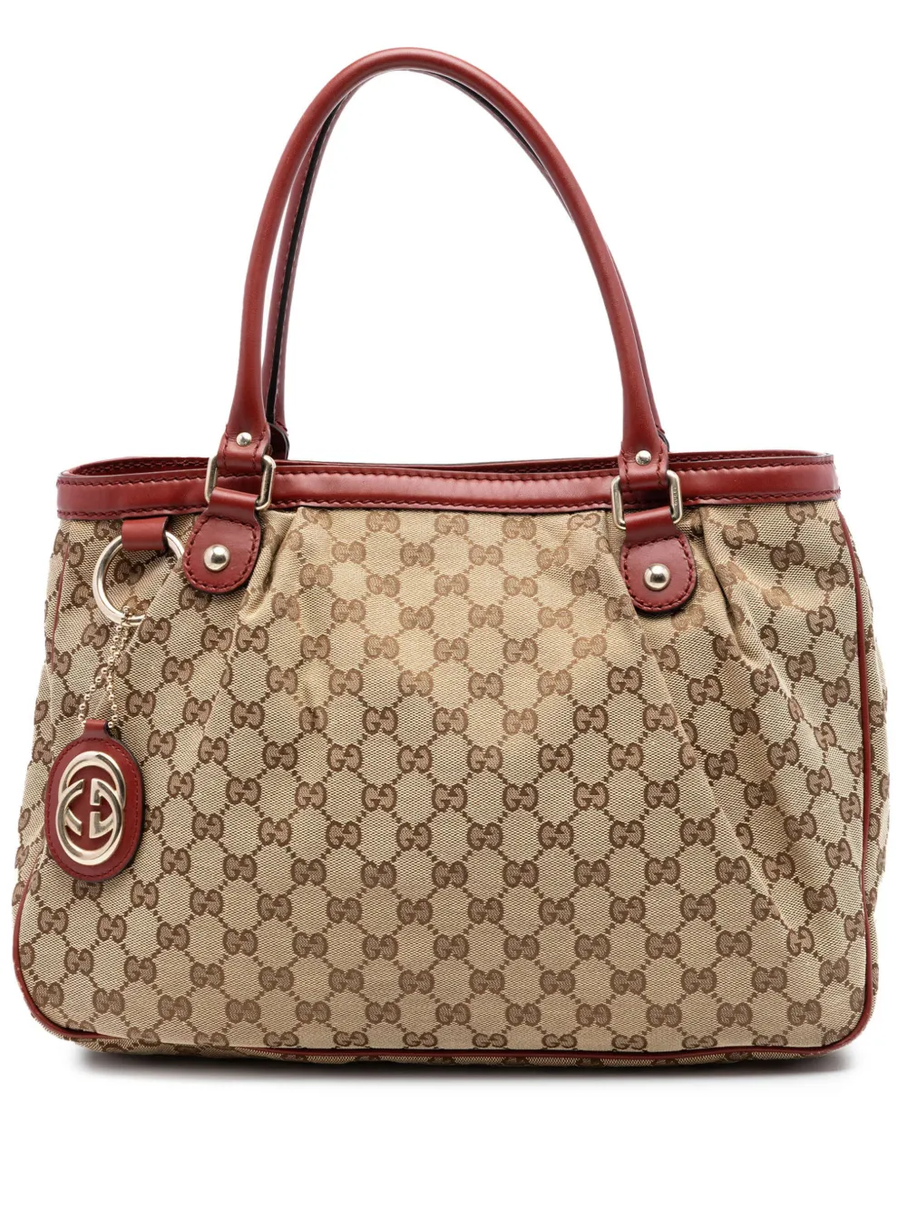 Gucci Pre-Owned 2016-2026 GG Canvas Sukey tote bag - Rot