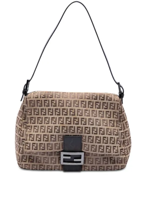 Fendi Pre-Owned bolsa de hombro Mamma Forever de lona Zucchino 2000-2010
