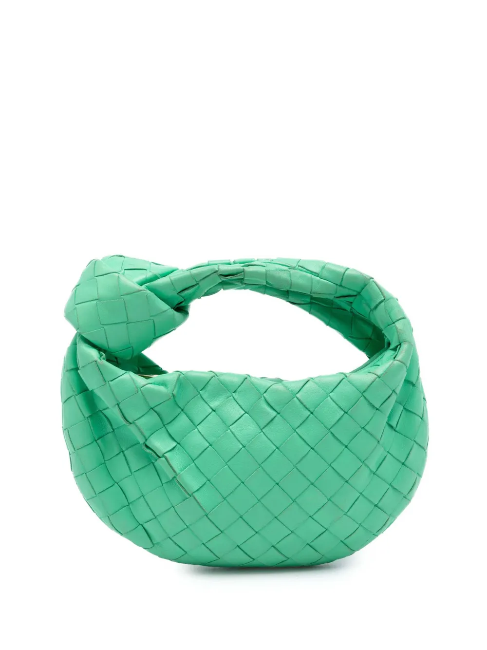 Bottega Veneta Pre-Owned 2012-2026 Mini Nappa Intrecciato Jodie hobo bag - Verde
